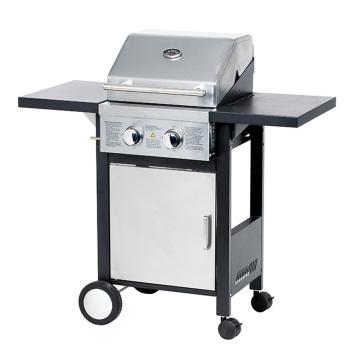 2 Queimador barato Barbecue Euro Gas Grill máquina com Ce